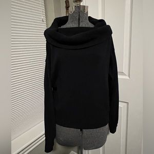 Free People We the Free Long S Cowl Neck Loose Fit Sweater Size Medium